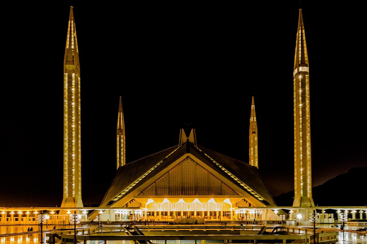 Faisal Mosque, Islamabad's most recognizable landmark